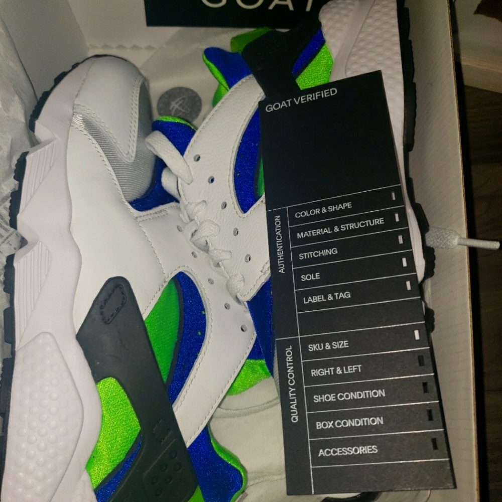 Nike Air Huarache Scream Green 2021